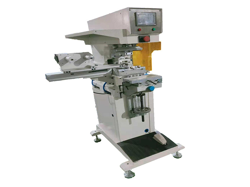 Automatic cleaning head transfer printing machine